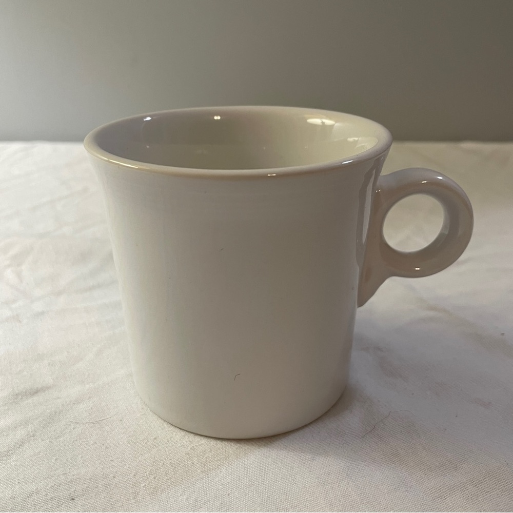 Fiesta Fiestaware USA Ring Loop Handle Mug in White